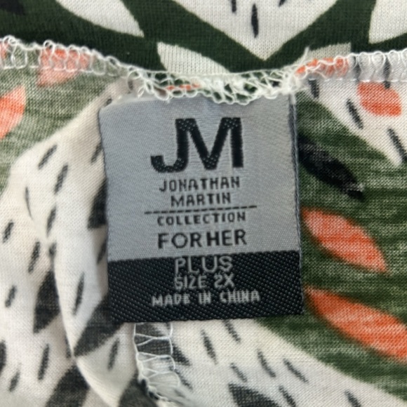 Jonathan Martin 2X plus size chevron pattern maxi skirt - Picture 11 of 12